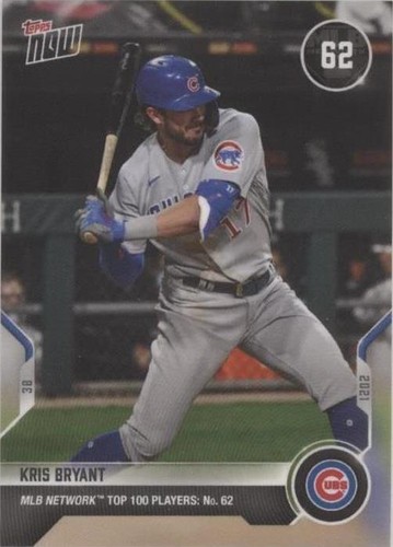 2021 Topps Now MLB Network Top 100 Players - Kris Bryant #T-62