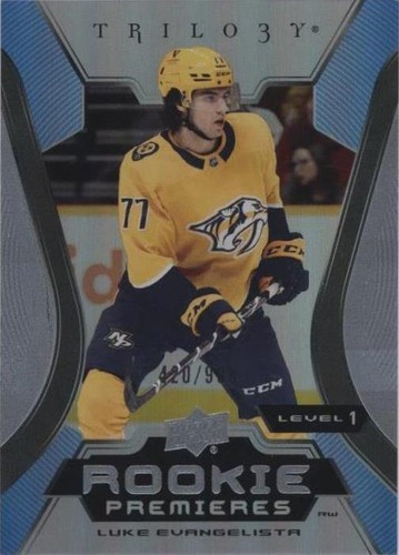 2023-24 Upper Deck Trilogy - Luke Evangelista #136