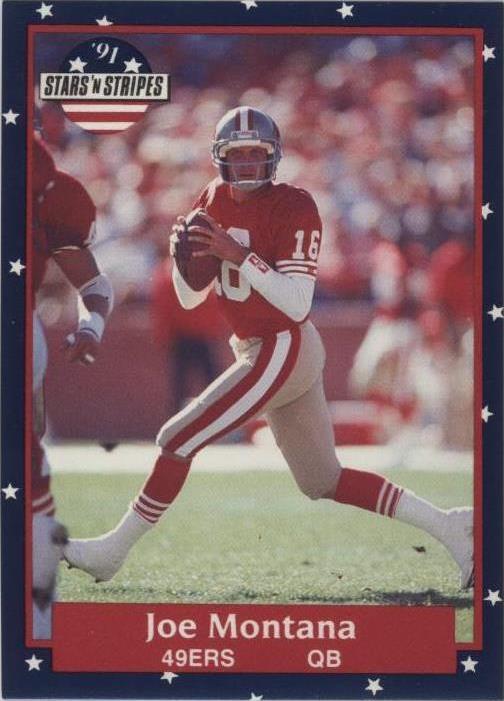 Stars 'n Stripes Joe Montana 1991 #108