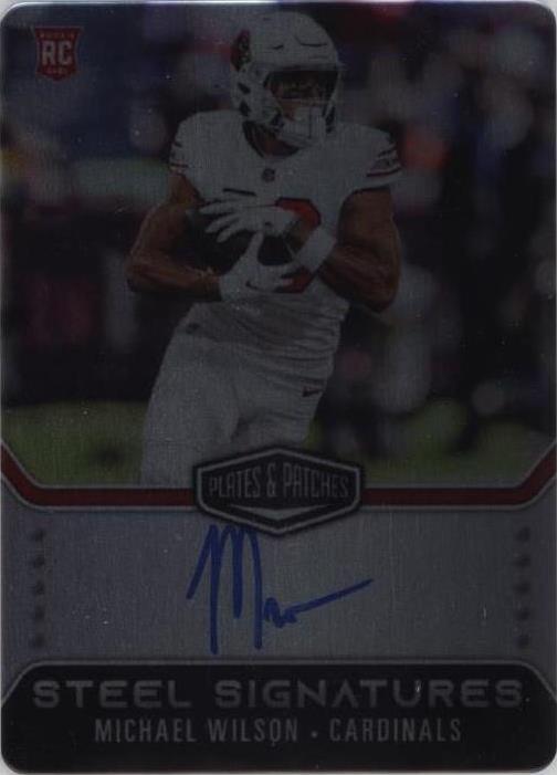 2023 Panini Plates & Patches Michael Wilson #RSSMWI