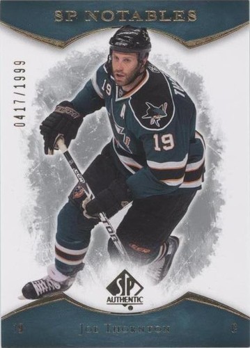 2007-08 SP Authentic - Joe Thornton #111