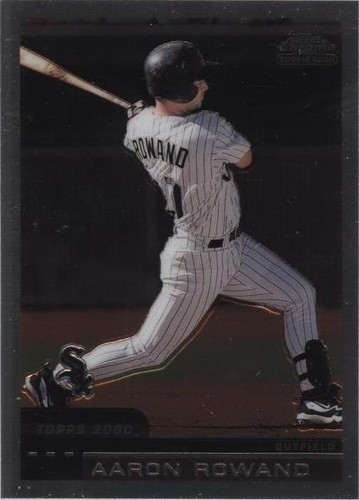 2000 Topps Chrome Traded & Rookies - Aaron Rowand #T61