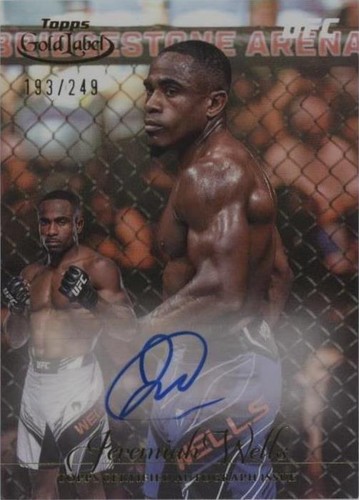 2024 Topps Gold Label UFC - Jeremiah Wells #GLA-JWE