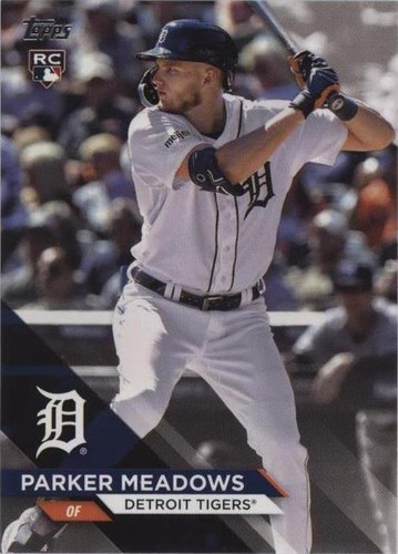 Parker Meadows 2024 Topps Definitive Collection RC Auto