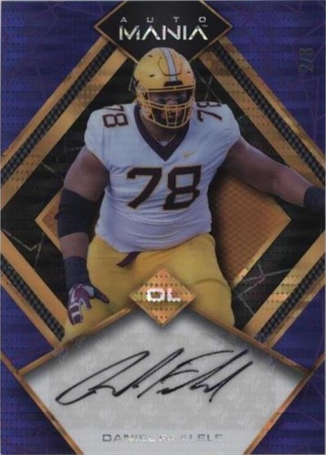 2022 Wild Card Auto Mania Daniel Faalele #AM-D67