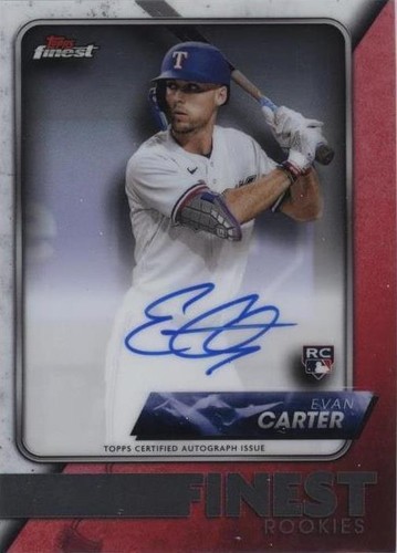 2024 Topps Finest - Evan Carter #FR-EC