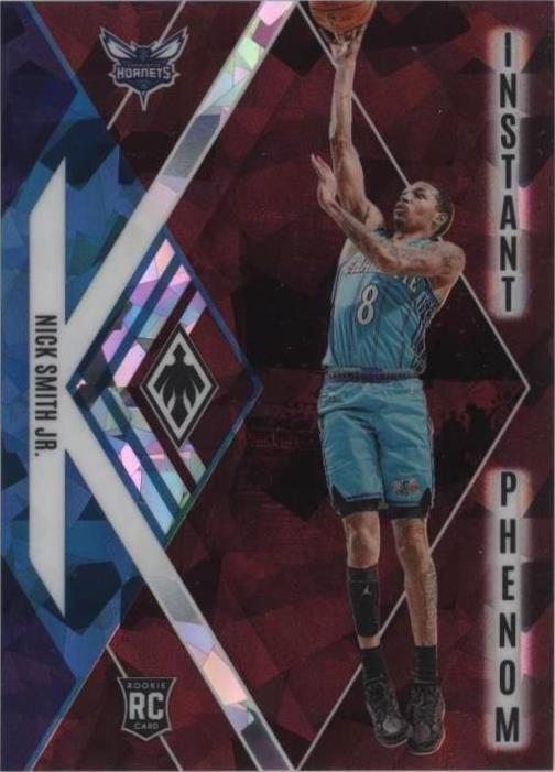 2023-24 Panini Phoenix - Instant Phenom Nick Smith Jr. #20 Maroon Ice /275 (RC)