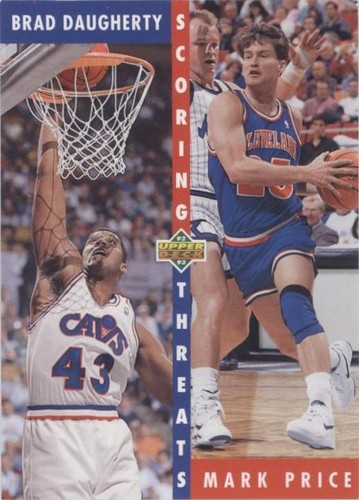1992-93 Upper Deck - Brad Daugherty/Mark Price #498