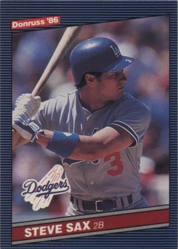 1986 Donruss - Steve Sax #540