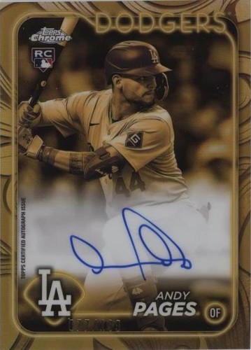 2024 Topps Gilded Collection - Andy Pages #GOLD-AP
