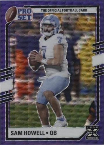 2022 Leaf Pro Set Draft Sam Howell #PSB-SH1