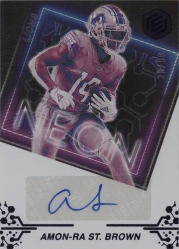 2022 Panini Elements Amon-Ra St. Brown #NS-AR