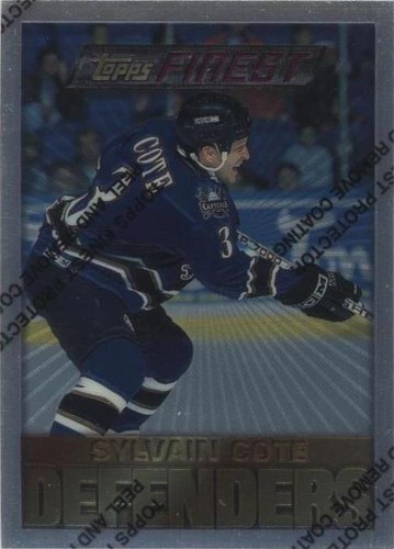 1995-96 Topps Finest - Sylvain Cote #37