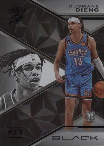 2022-23 Panini Black - Ousmane Dieng #86