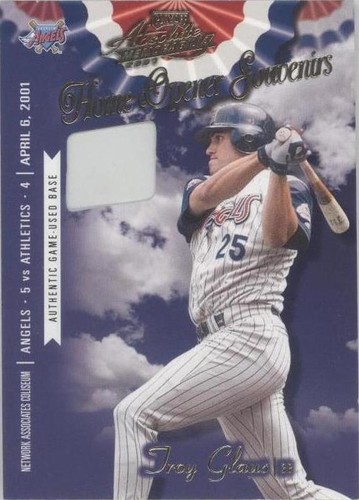 2001 Playoff Absolute Memorabilia - Troy Glaus #OD-4