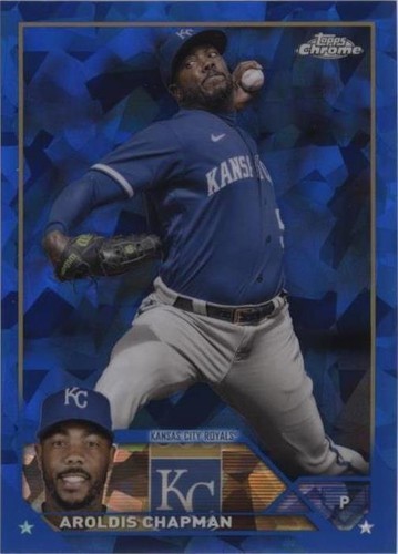 2023 Topps Chrome Update Series Sapphire Edition - Aroldis Chapman #USCS194