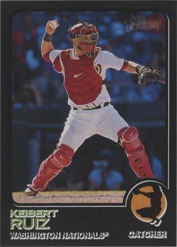 2022 Topps Heritage High Number - Keibert Ruiz #705