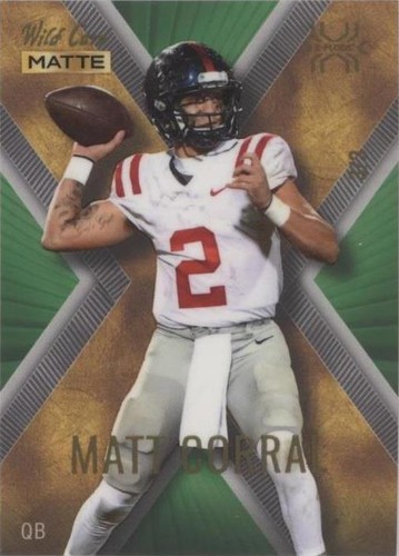 2022 Wild Card MATTE Matt Corral #MXP-39