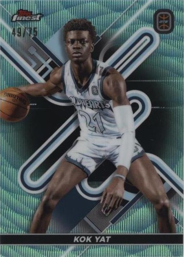 2022-23 Topps Finest OTE Overtime Elite - Kok Yat #78