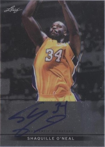 2012-13 Leaf Metal - Shaquille O'Neal #BA-SO1
