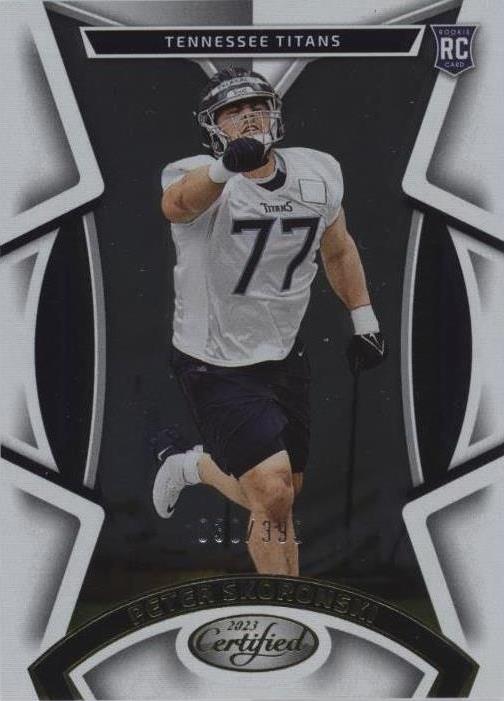 2023 Panini Certified Peter Skoronski #141