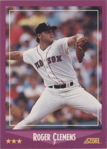 1988 Score - Roger Clemens #110
