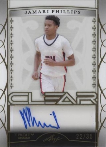 2022-23 Leaf Trinity - Jamari Phillips #CA-JP1