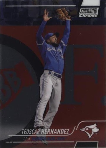2022 Topps Chrome Stadium Club ENRIQUE HERNANDEZ #317 X-FRACTOR