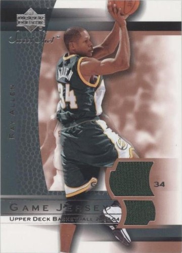 2003-04 Upper Deck Sweet Shot - Ray Allen #RA-J