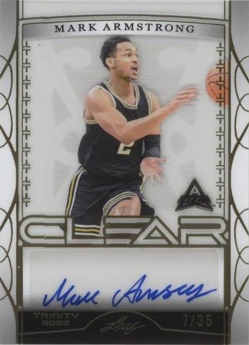 2022-23 Leaf Trinity - Mark Armstrong #CA-MA1