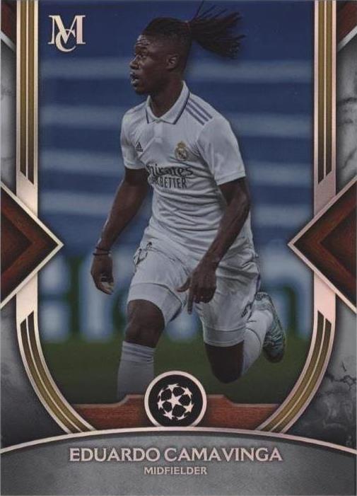 2022-23 Topps Museum Collection UCL Eduardo Camavinga #12