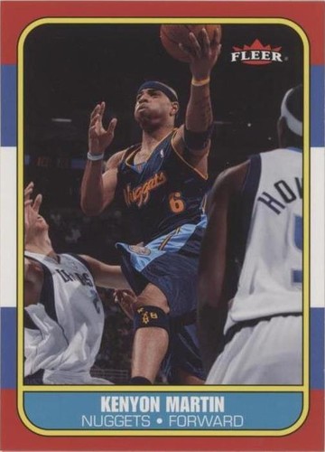 2006-07 Fleer - Kenyon Martin #63
