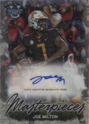 2023 Bowman's Best University Joe Milton #BMA-JMI