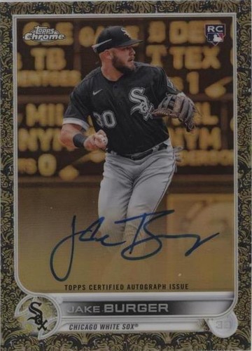 2022 Topps Gilded Collection - Jake Burger #GEA-JB