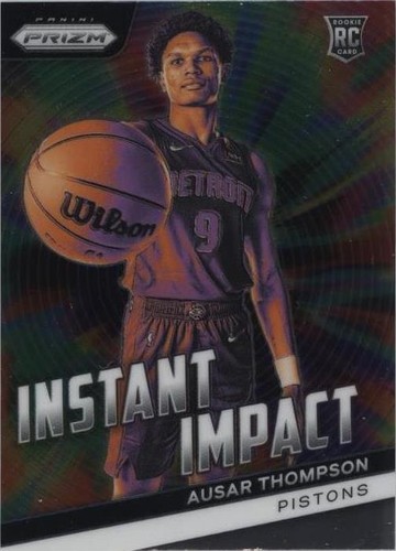 2023-24 AUSAR THOMPSON AUTO PANINI PRIZM SIGNATURES ROOKIE RC