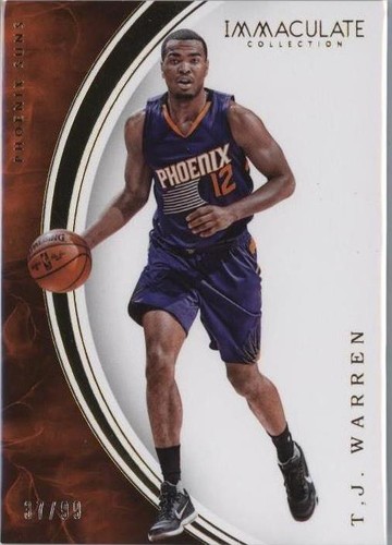 2015-16 Panini Immaculate Collection - T.J. Warren #81