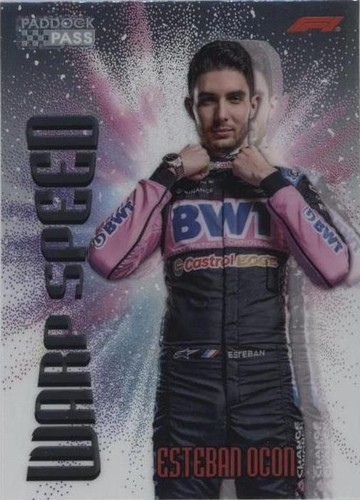 2024 Topps Paddock Pass Formula 1 - Esteban Ocon #WP-9