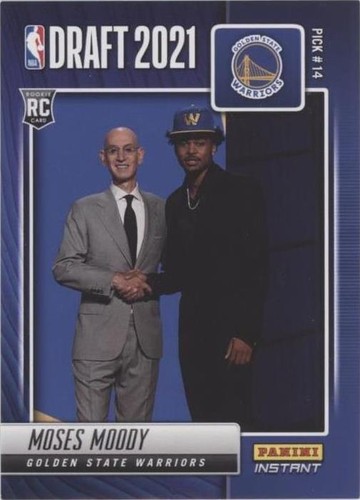 2021-22 Panini Instant - Moses Moody #DN13