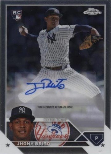 2023 Topps Chrome Update Series - Jhony Brito #AC-JBR