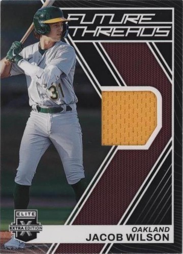 2023 Panini Elite Extra Edition - Jacob Wilson #FT-JW