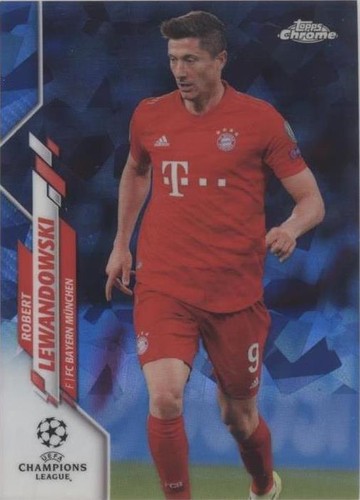 2019-20 Topps Chrome UCL Sapphire Edition Robert Lewandowski #73