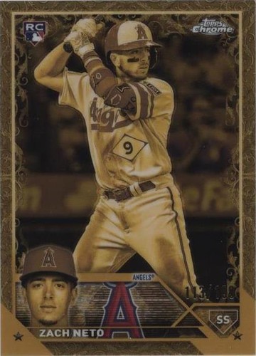 2023 Topps Gilded Collection - Zach Neto #166