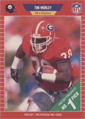 1989 Pro Set Tim Worley #511