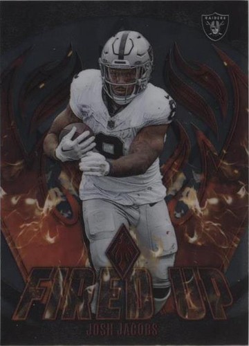 2023 Panini Phoenix Josh Jacobs #FU-7