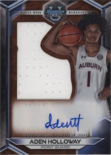2023-24 Bowman University Best - Aden Holloway #PJR-AH
