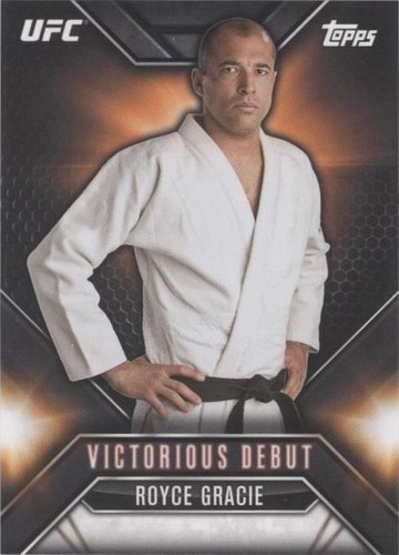 2015 Topps UFC Chronicles - Royce Gracie #VD-8