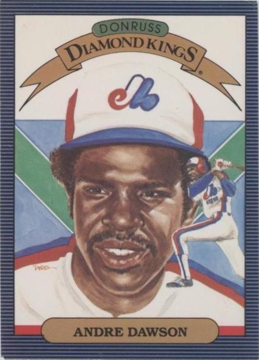 1986 Donruss - Андре Доусон #25