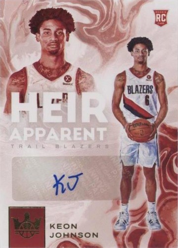 2021-22 Panini Court Kings - Keon Johnson #HA-KJN