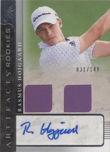 2021 Upper Deck Artifacts - Rasmus Hojgaard #AR-RH