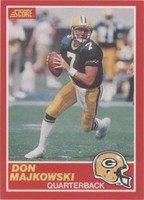 1989 Score Don Majkowski #170